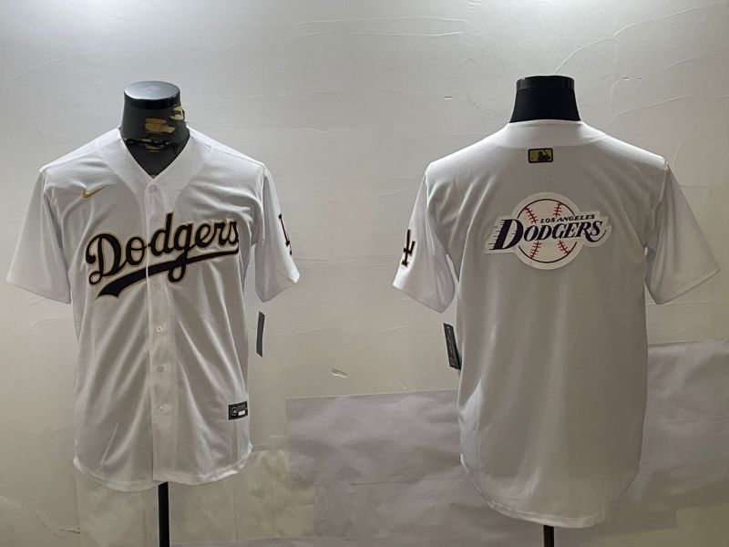 Men Los Angeles Dodgers Blank White Game 2024 Nike MLB Jersey style 12056->los angeles dodgers->MLB Jersey